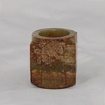 Antiker Hetian Jade Cong Vor 1800